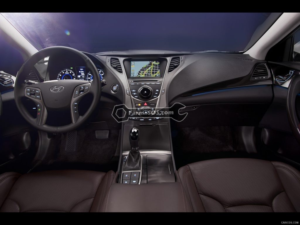 Hyundai Azera 2012 2016 3 1024x768 مشخصات فنی هیوندای آزرا گرنجور مدل 2012 تا 2015